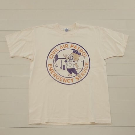 トイズマッコイ TOYS McCOY 半袖 Tシャツ トム＆ジェリー MILITARY TEE TOM & JERRY "CIVIL AIR PATROL" TMC2013