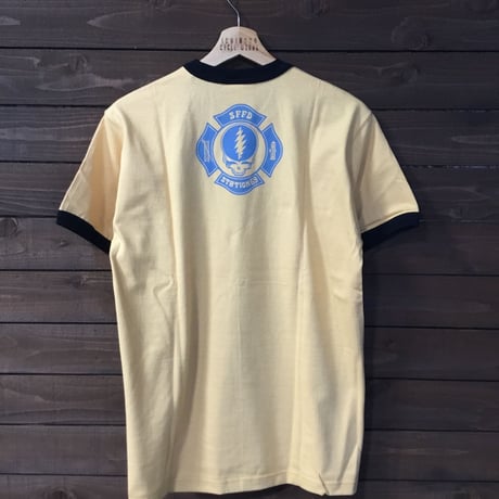 トイズマッコイ　TOYS McCOY　半袖 Tシャツ GRATEFUL DEAD TEE " FIRE DEPT. BEAR " TMC2317