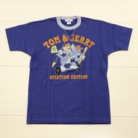 トイズマッコイ TOYS McCOY トム＆ジェリー  MILITARY TEE TOM & JERRY "AVIATION SECTION" TMC2015