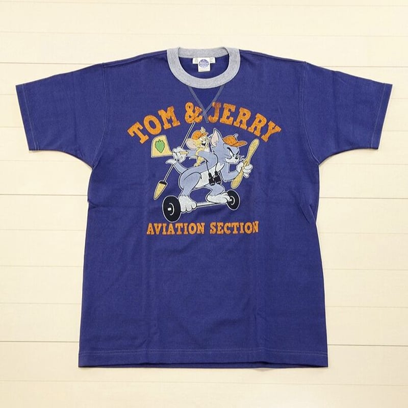 トイズマッコイ TOYS McCOY トム&ジェリー MILITARY TEE TOM &