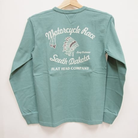フラットヘッド　長袖 Tシャツ　TMR-03W｢SOUTH DAKOTA｣