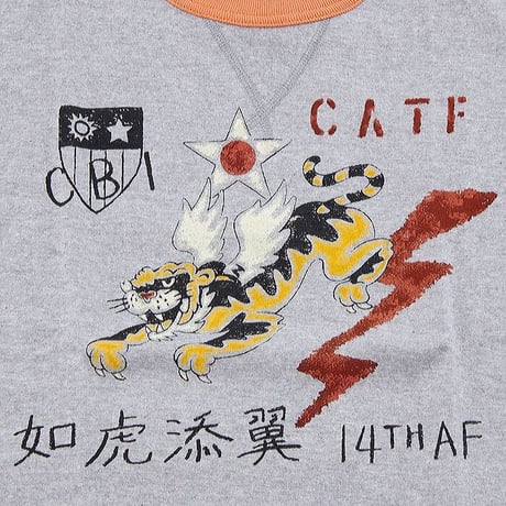 トイズマッコイ　TOYS McCOY　MILITARY TEE SHIRT “14TH AF FLYING TIGERS” 　TMC2029
