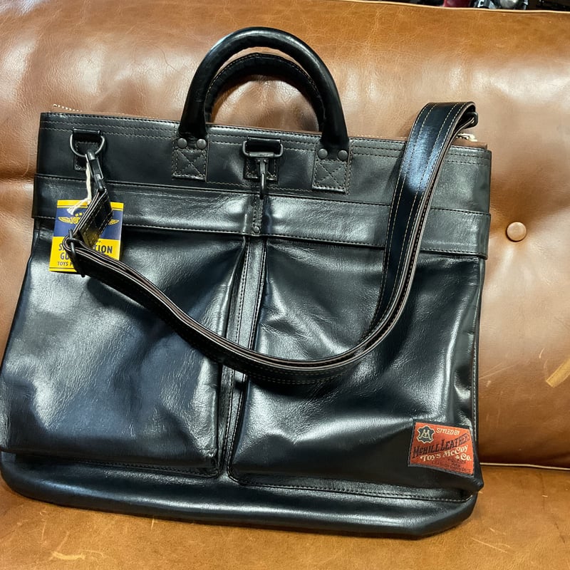 トイズマッコイ LEATHER HELMET BAG TMA1903 | 一国サイクルワークス
