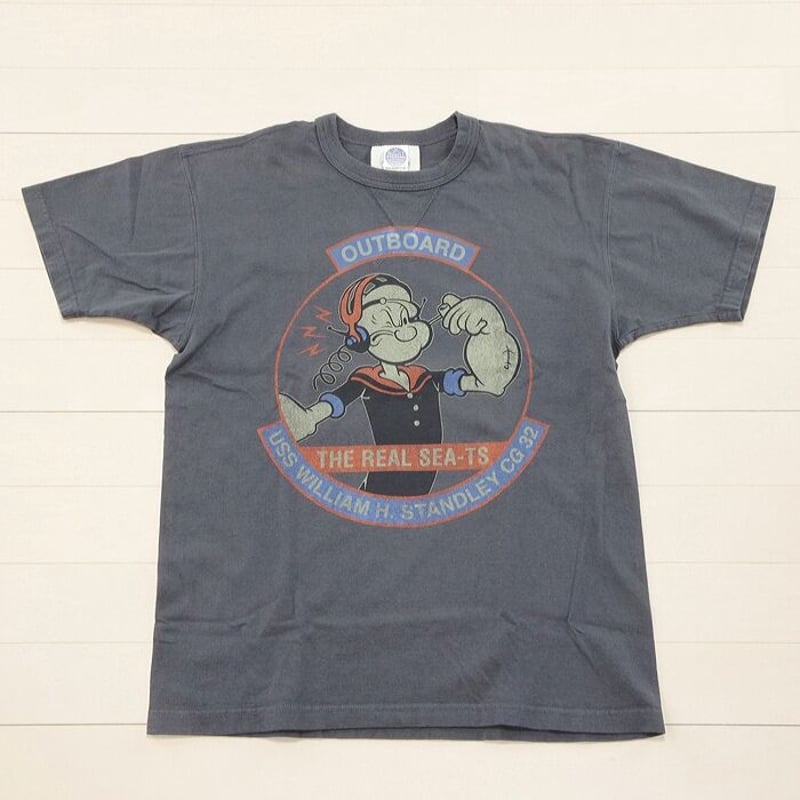 トイズマッコイ Tシャツ TOYS McCOY MILITARY TEE POPEYE 