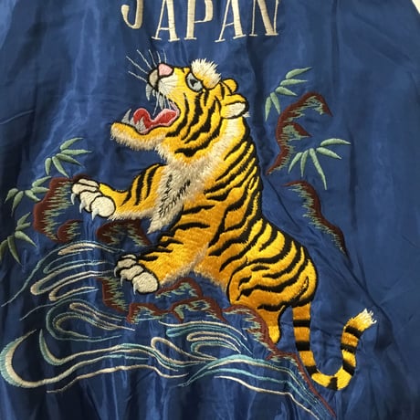 テーラー東洋　スカジャン　“ROARING TIGERxEAGLE” TT15173　125ブルー