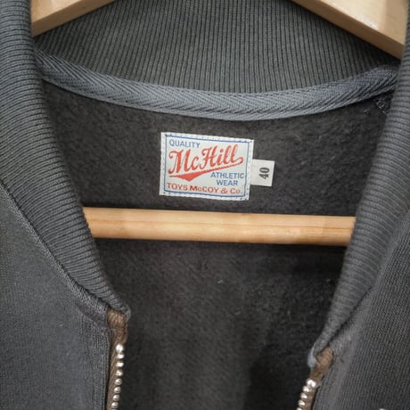 トイズマッコイ　TOYS McCOY  長袖　スウェット　フルジップ　C-2 SWEAT "B･R･M･C"  TMC2262   L
