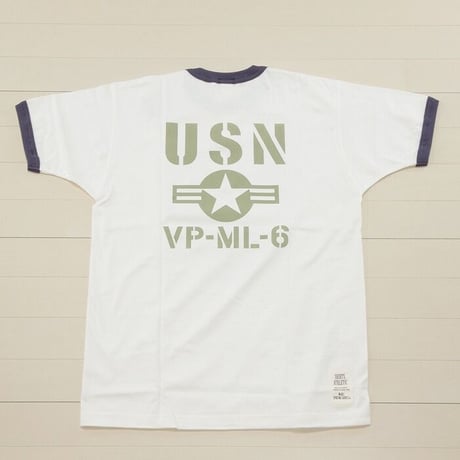 トイズマッコイ TOYS McCOY ポパイ 半袖 ミリタリー Tシャツ MILITARY TEE POPEYE "NAVY VP-ML-6" TMC2037