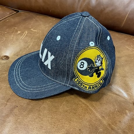 トイズマッコイ　TOYS McCOY  10oz DENIM CAP FELIX THE CAT “105TH ANNIV.” TMA2401