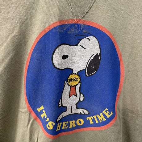 TOYS MCCOY　ピーナッツ スヌーピーTシャツ IT’S HERO TIME　TMC2423