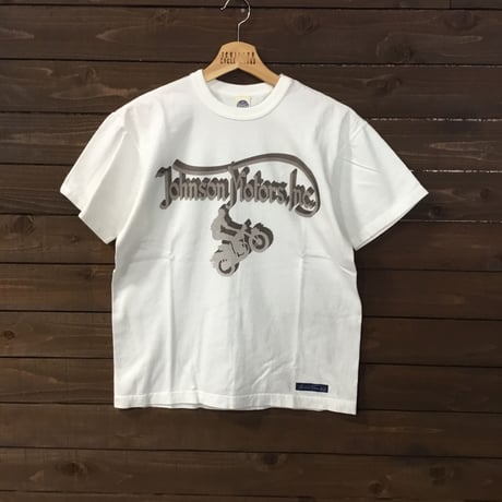 TOYS McCOY トイズマッコイ　ハリウッドレジェンドTシャツ "JOHNSON MOTORS,INC."　TMC2111