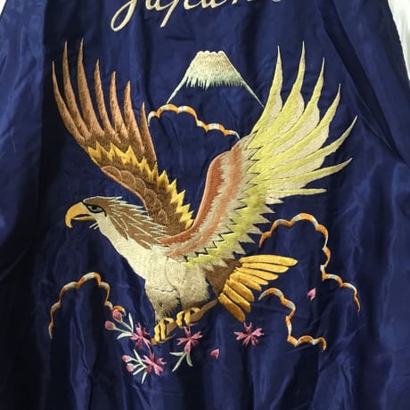 テーラー東洋　スカジャン　“ROARING TIGERxEAGLE” TT15173　125ブルー