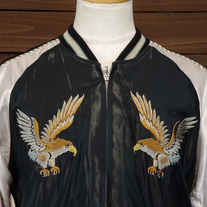 K*J様 テーラー東洋　TT15173 スカジャン　EAGLE&BLACK DR TAILOR TOYO テーラー東洋 スカジャン EAGLE BLACK DRAGON 刺繍 東洋