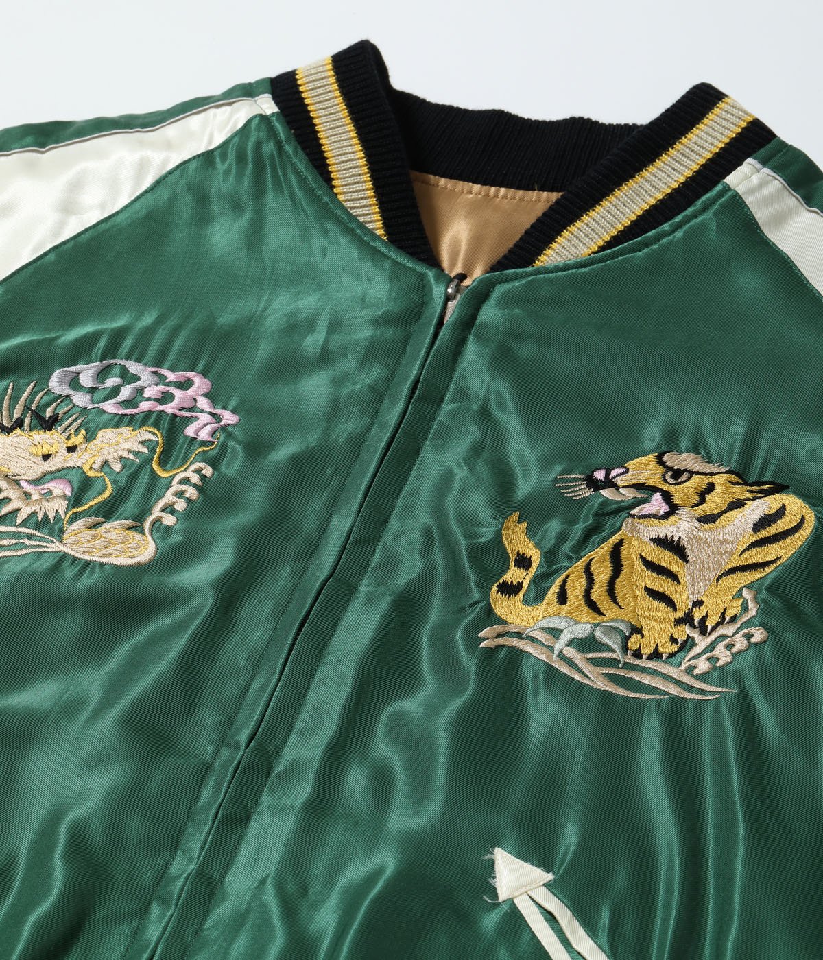 テーラー東洋 アセテートスーベニアジャケット “DRAGON & TIGER テーラー東洋 アセテートスーベニアジャケット “DRAGON & TIGER