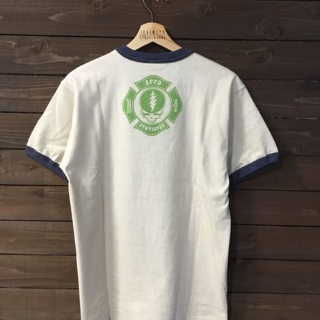 トイズマッコイ　TOYS McCOY　半袖 Tシャツ GRATEFUL DEAD TEE " FIRE DEPT. BEAR " TMC2317