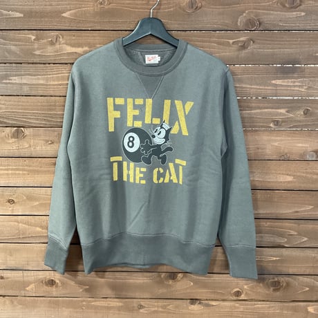 TMC2360　MILITARY SWEAT SHIRT “FELIX THE CAT 8 BALL” TMC2360