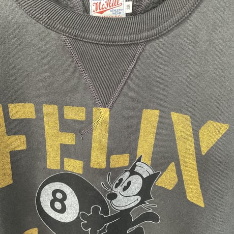 TMC2360　MILITARY SWEAT SHIRT “FELIX THE CAT 8 BALL” TMC2360