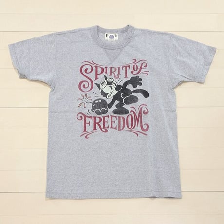 トイズマッコイ Ｔシャツ トイズマッコイ TOYS McCOY ミリタリーTシャツ FELIX THE CAT"SPIRIT OF FREEDOM"   TMC2002