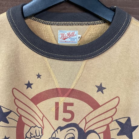 トイズマッコイ MILITARY SWEAT SHIRT "MIGHTY MOUSE" TMC2146