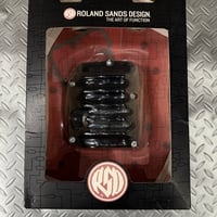 RSD-0203-2003-B(DRA-1105-0043)  ローランドサンズ・デザイン ノスタルジア・5スピード用・トランスミッションカバー　ブラックAnodized