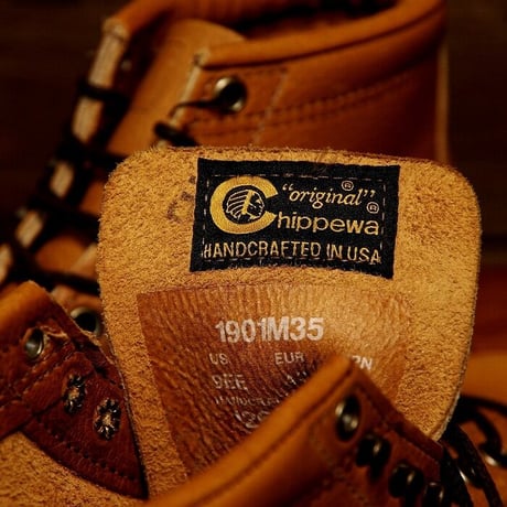 CHIPPEWA チペワ　5inch BRIDGEMEN 5インチ ブリッジマン レーストゥトゥブーツ　1901Ｍ35