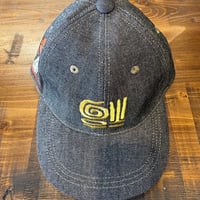 TOYS McCOY 10oz BLACK DENIM CAP SNOOPY " 福 " TMA2501