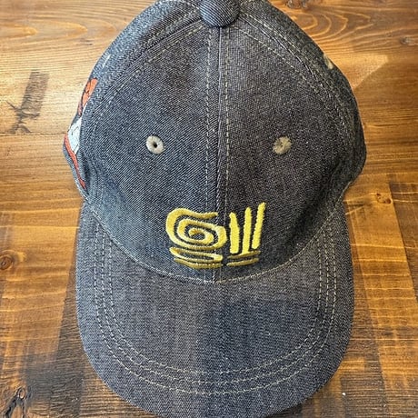 TOYS McCOY 10oz BLACK DENIM CAP SNOOPY " 福 " TMA2501