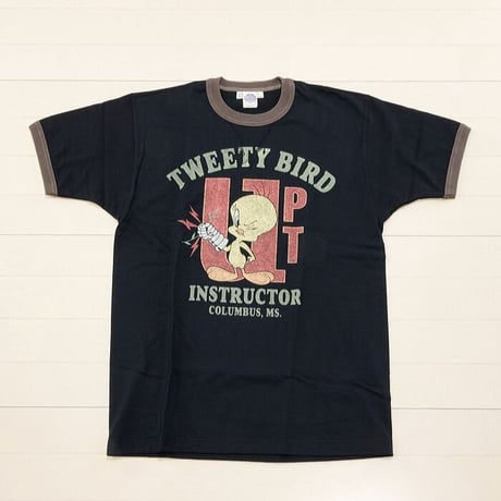トイズマッコイ  MILITARY TEE SHIRT WARNER BROS. TWEETY BIRD "UPT INSTRUCTOR" TMC2019