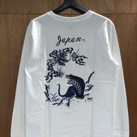 テーラー東洋　TT69299　ロングスリーブスカTシャツ　"EAGLE,TIGER&DRAGON"