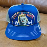 トイズマッコイ　TOYS McCOY  MILITARY  MESH CAP MARILYN MONROE "ANITHING GOES"TMA2212