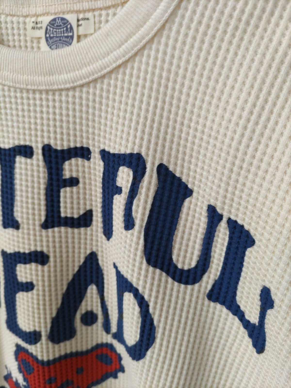 トイズマッコイ サーマル グレイトフル・デッド トイズマッコイ TOYS McCOY ビッグワッフル サーマル グレイトフル