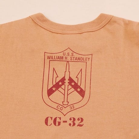 トイズマッコイ  Tシャツ　TOYS McCOY MILITARY TEE POPEYE "CG-32"  TMC2038