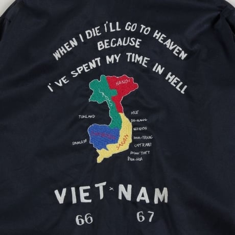 テーラー東洋  COTTONVIET-NAM JACKET "VIET-NAM MAP" 　TT14076
