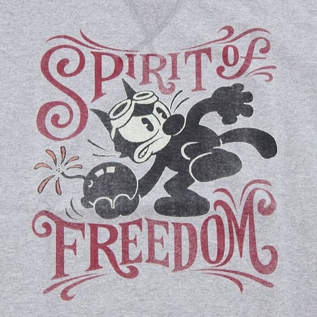 トイズマッコイ Ｔシャツ トイズマッコイ TOYS McCOY ミリタリーTシャツ FELIX THE CAT"SPIRIT OF FREEDOM"   TMC2002