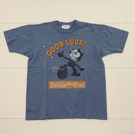 トイズマッコイ Ｔシャツ TOYS McCOY ミリタリーTシャツ FELIX THE CAT"GOOD LUCK!"   TMC2001