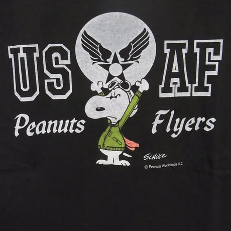バズリクソンズxPEANUTS 　Tシャツ　BR77285「PEANUTS FLYERS」