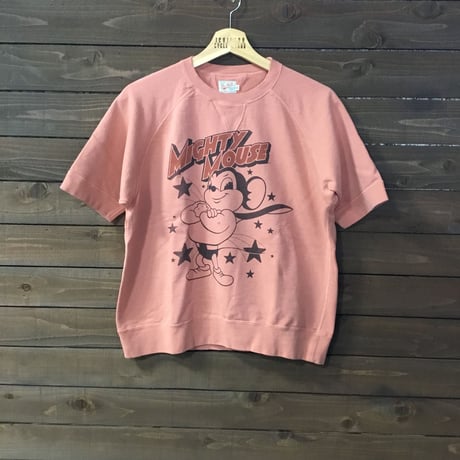 TOYS McCOY  トイズマッコイ　SHORT SLEEVE SWEAT " MIGHTY MOUSE"