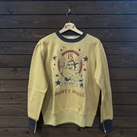 TOYS McCOY トイズマッコイ -MILITARY SWEAT SHIRT "MIGHTY MOUSE" L/XL