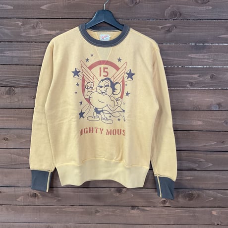 トイズマッコイ MILITARY SWEAT SHIRT "MIGHTY MOUSE" TMC2146