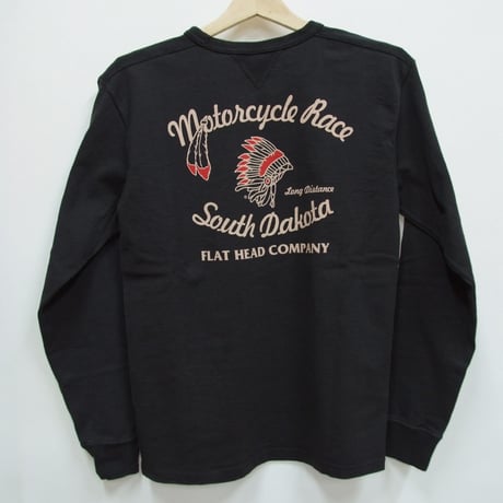 フラットヘッド　長袖 Tシャツ　TMR-03W｢SOUTH DAKOTA｣