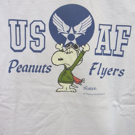 バズリクソンズxPEANUTS 　Tシャツ　BR77285「PEANUTS FLYERS」