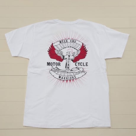 インディアンモーターサイクル INDIAN MOTORCYCLE 半袖　Tシャツ　S/S T-SHIRT  "WARRIORS"