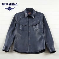 フラットヘッド　DEER SKIN SHIRT　FSD-32KB