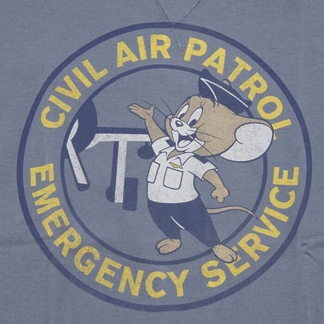 トイズマッコイ TOYS McCOY 半袖 Tシャツ トム＆ジェリー MILITARY TEE TOM & JERRY "CIVIL AIR PATROL" TMC2013