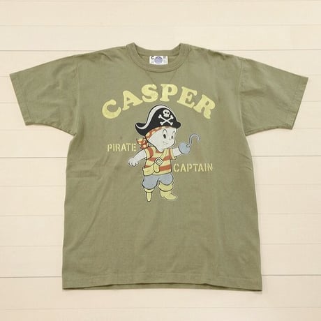 トイズマッコイ TOYS McCOY   MILITARY TEE CASPER "PIRATE CAPTAIN"   TMC2007