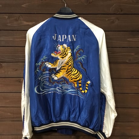テーラー東洋　スカジャン　“ROARING TIGERxEAGLE” TT15173　125ブルー