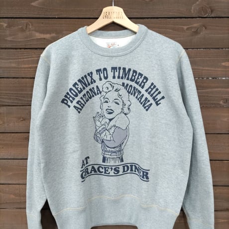 トイズマッコイ　TOYS McCOY ミリタリースウェット　THE BLONDE "GRACE'S DINER"　ＴＭＣ2267　Ｍ/Ｌ