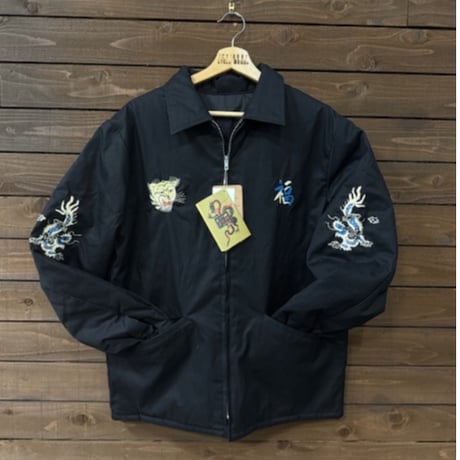テーラー東洋 ベトジャンリバーシブル コットンツイル リップストップ 119BLK　L　TT15800