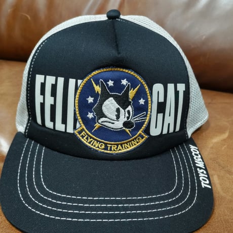 トイズマッコイ　TOYS McCOY　MESH CAP FELIX THE CAT " FLYING TRAINING "　TMA2305