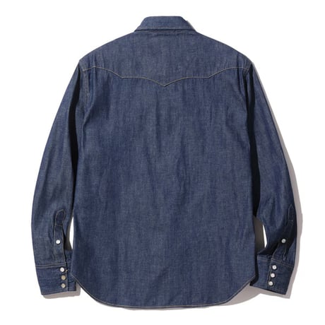 SC28190　SUGAR CANE　シュガーケーン　BLUE DENIM WESTERN SHIRT
