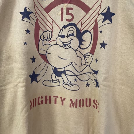 トイズマッコイ MILITARY SWEAT SHIRT "MIGHTY MOUSE" TMC2146